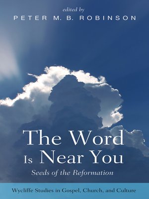 cover image of The Word Is Near You